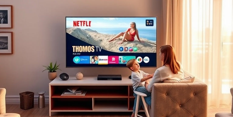 Test du Thomson 43UA5S13W Smart TV