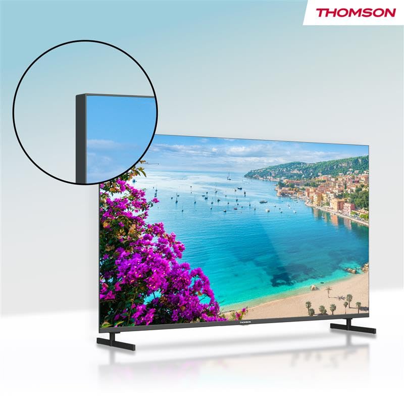 THOMSON 43 Pouces (109 cm) UHD Télé Smart Android TV – 43UA5S13-2023