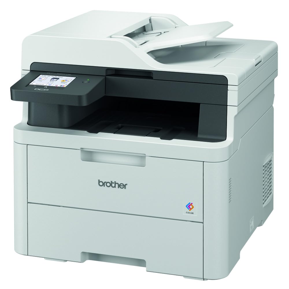 Brother DCP-L3560CDW | Imprimante Laser Couleur Multifonction 3 en 1 (Impression/Copie/Scan) Laser Couleur | WiFi | Recto-Verso Automatique en impression | Imprime jusqu'à 26 pages par minute