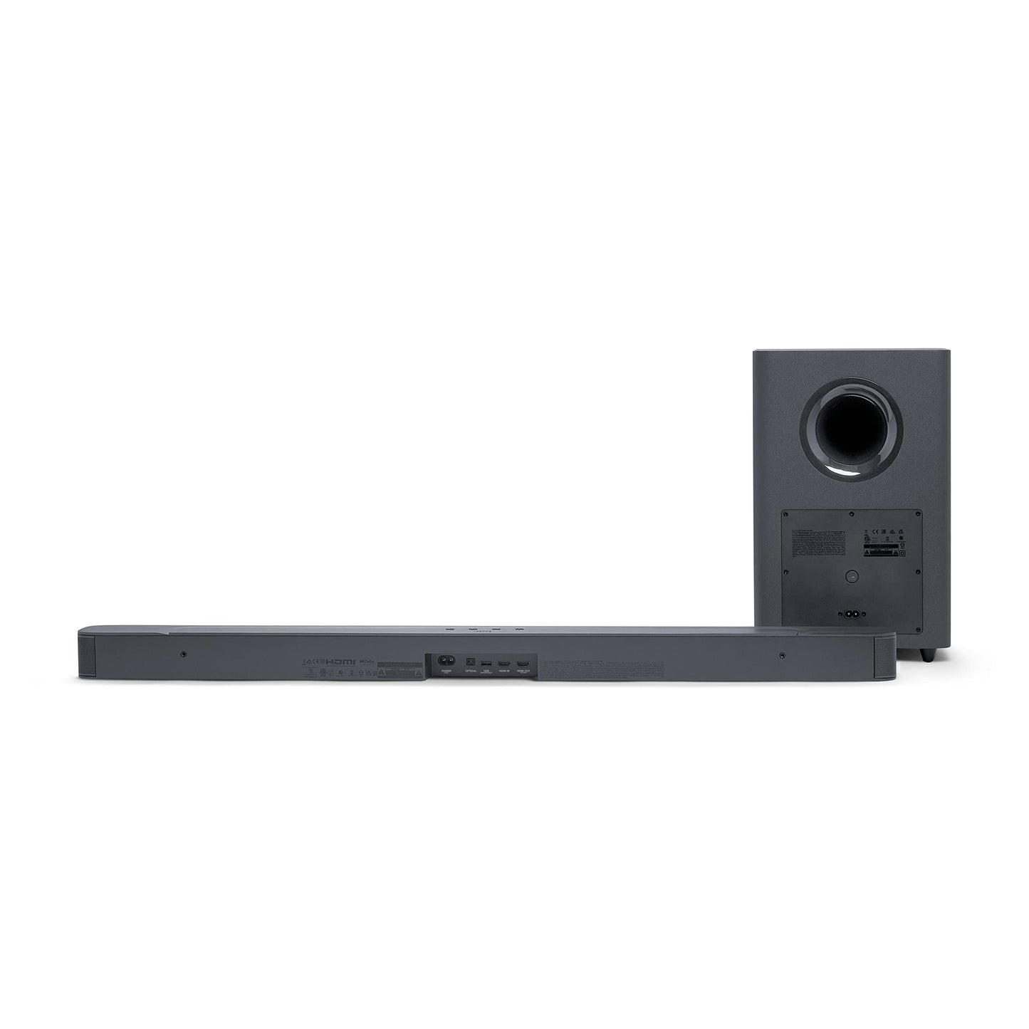 JBL SoundBar 2.1 Deep Bass MK2, Barre de Son pour Télévision pour Système Audio de Divertissement, Design Compact avec JBL Surround Sound, Noir