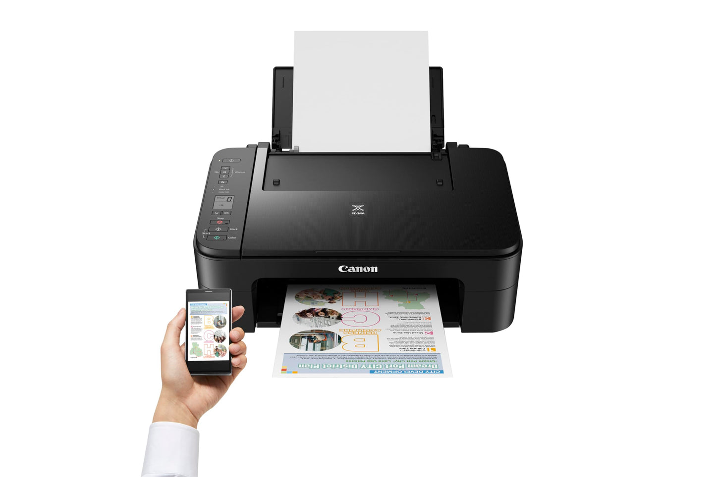 Imprimante Multifonctions Canon Pixma Couleur TS3355 WiFi (Noir)