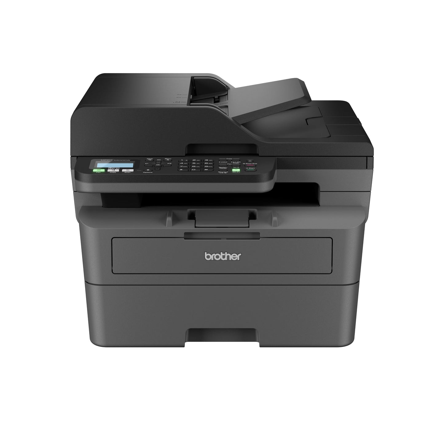 Brother MFC-L2800DW | Imprimante Multifonction 4 en 1 (Impression/Scan/Copie/Fax) Laser Monochrome | WiFi/Ethernet | Recto-Verso | Éligible au Forfait EcoPro